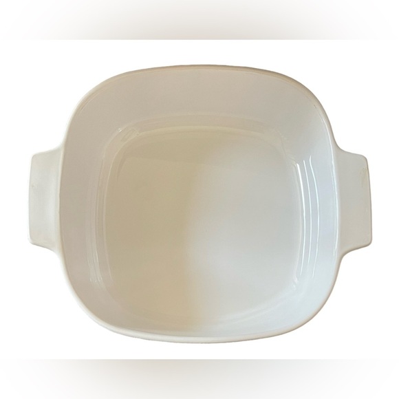 Corningware peach floral A-2-B 2 Liter baking dish & pyrex A-9-C glass top - Picture 7 of 14